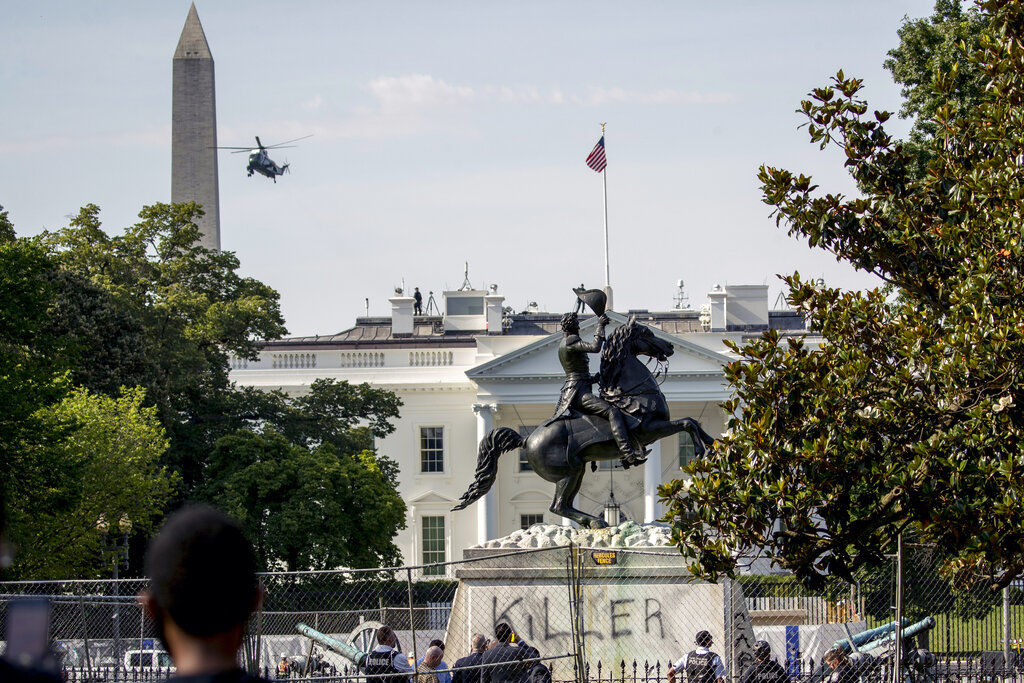 APTOPIX Trump Monument